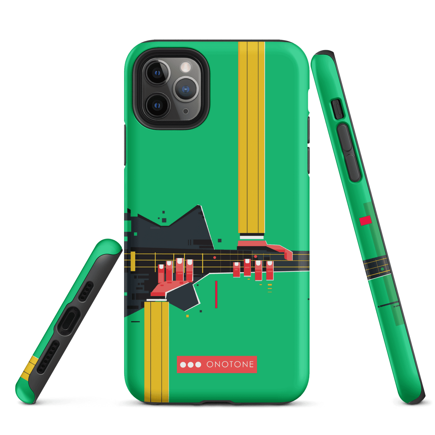 Dual Layer green modern iPhone® Case ( MD-1057)