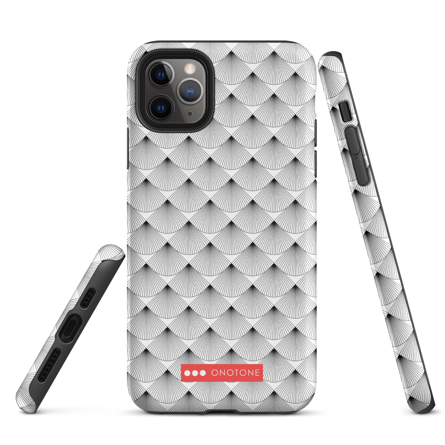 Japanese design indigo iPhone® Case with patterns