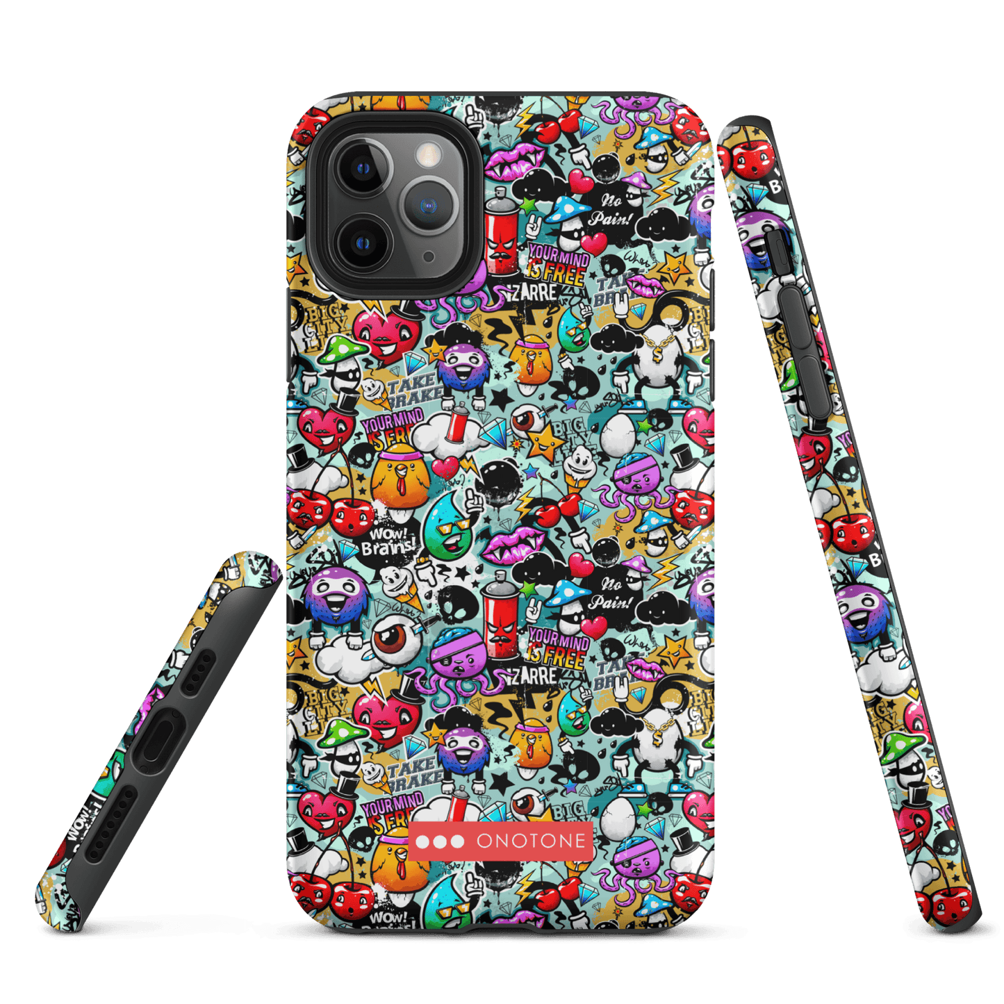 Dual Layer iPhone® Case with Street Art