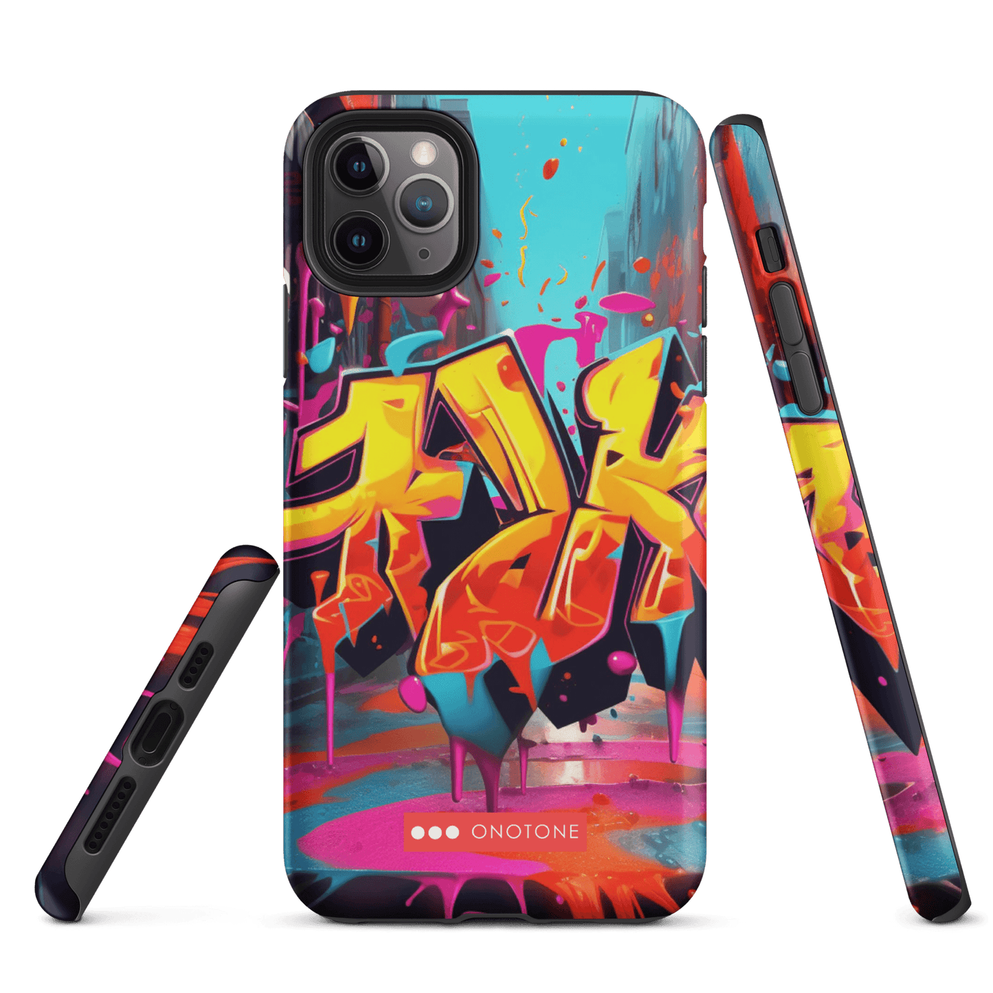 Dual Layer iPhone® Case with Street Art