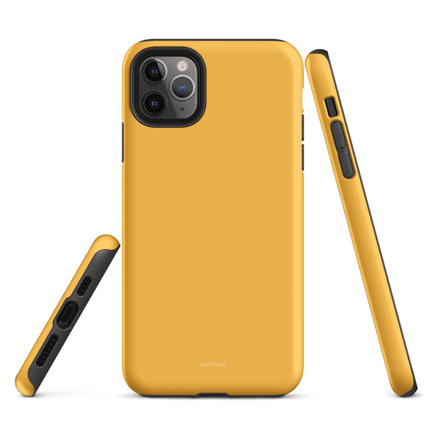 Dual Layer yellow iPhone® Case - Pantone® 136