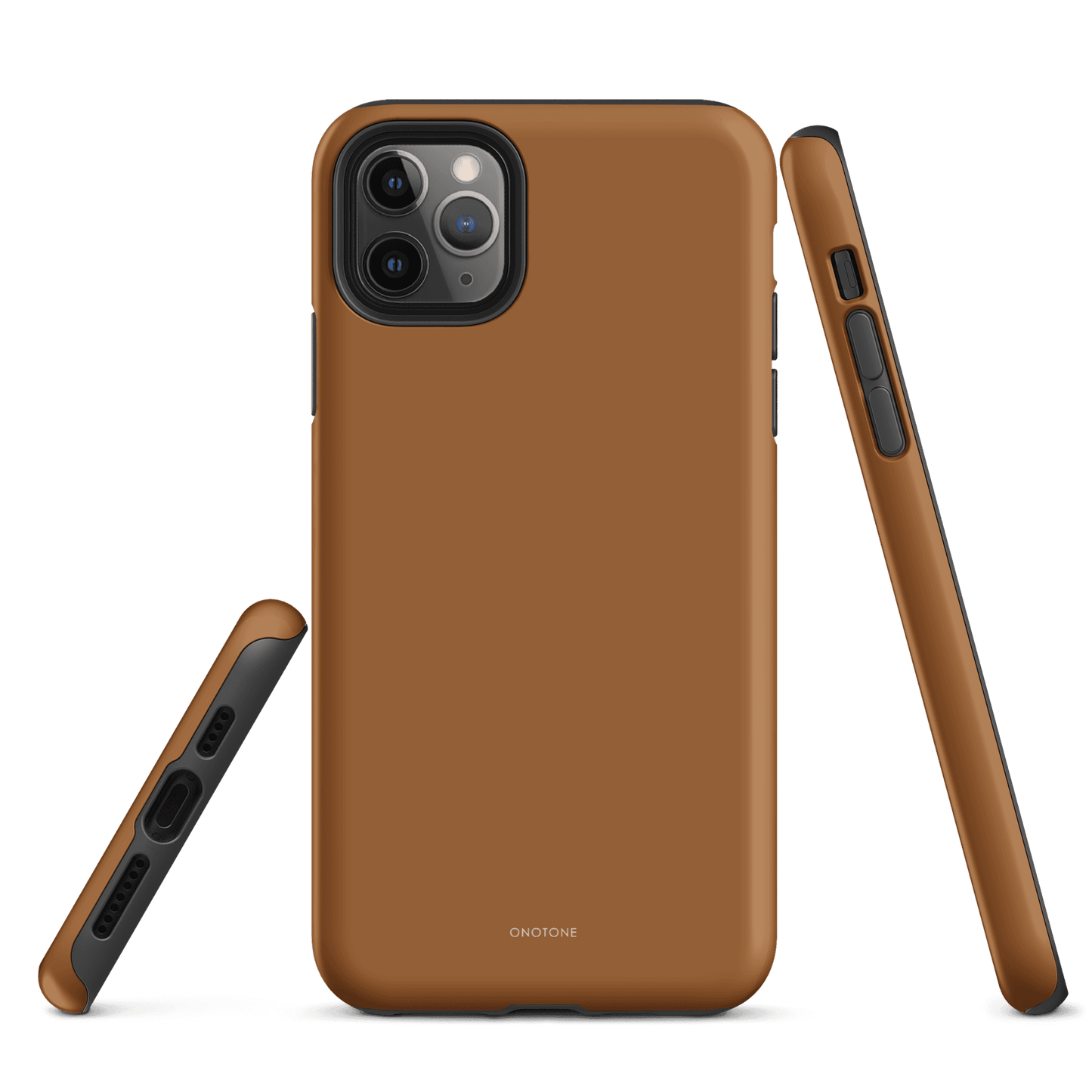 Solid Color brown iPhone® Case - Pantone® 154
