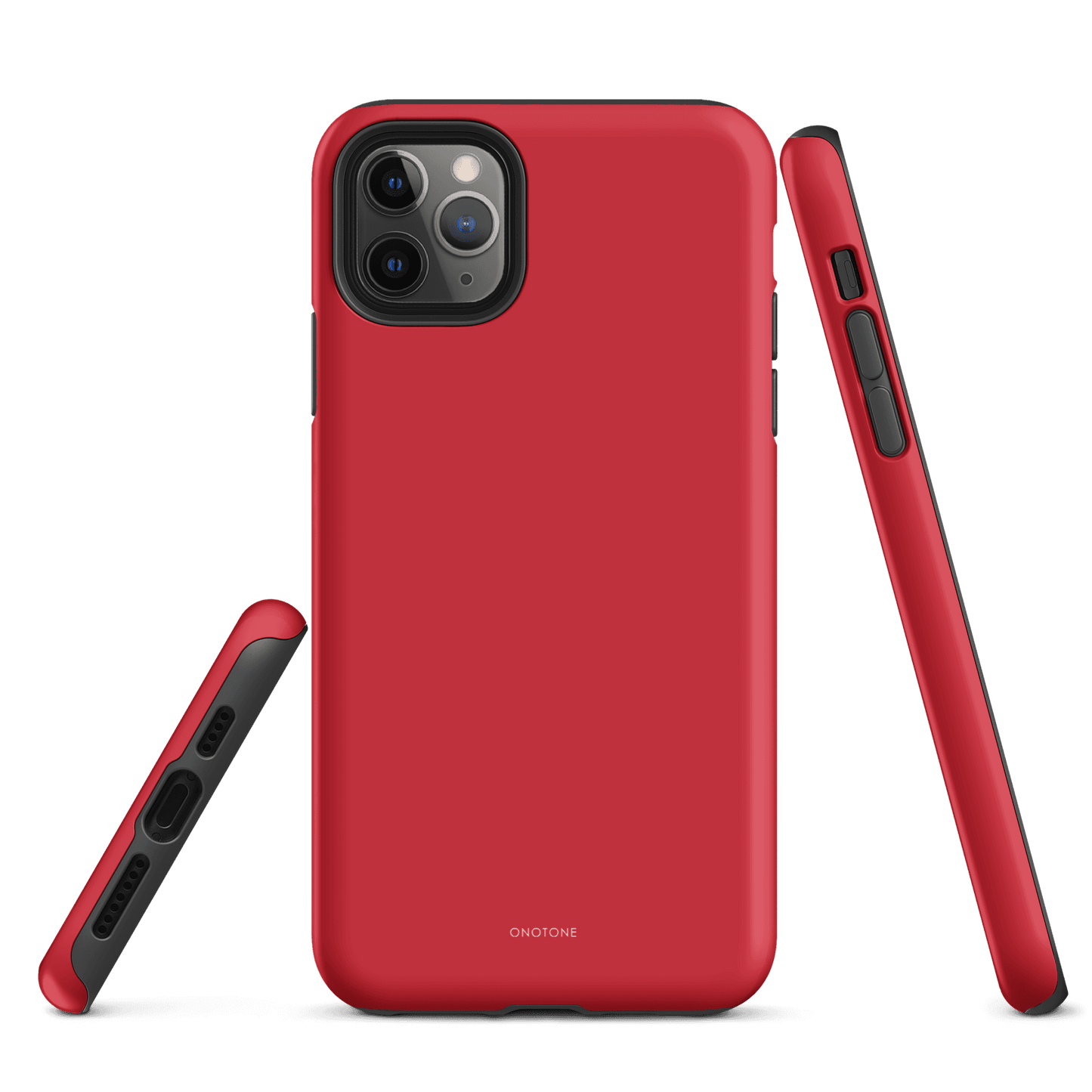Solid Color red iPhone® Case - Pantone® 186
