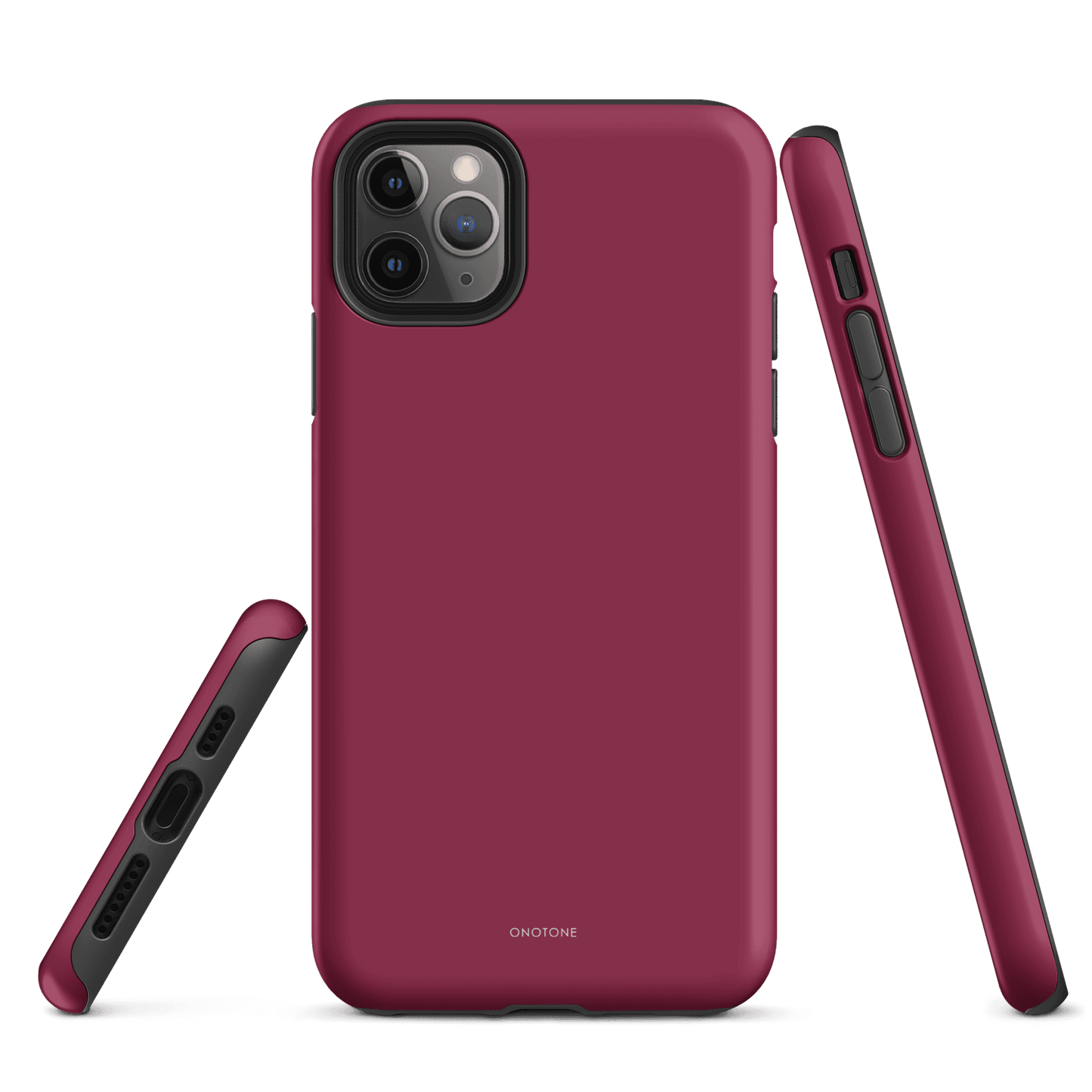 Solid Color red iPhone® Case - Pantone® 208