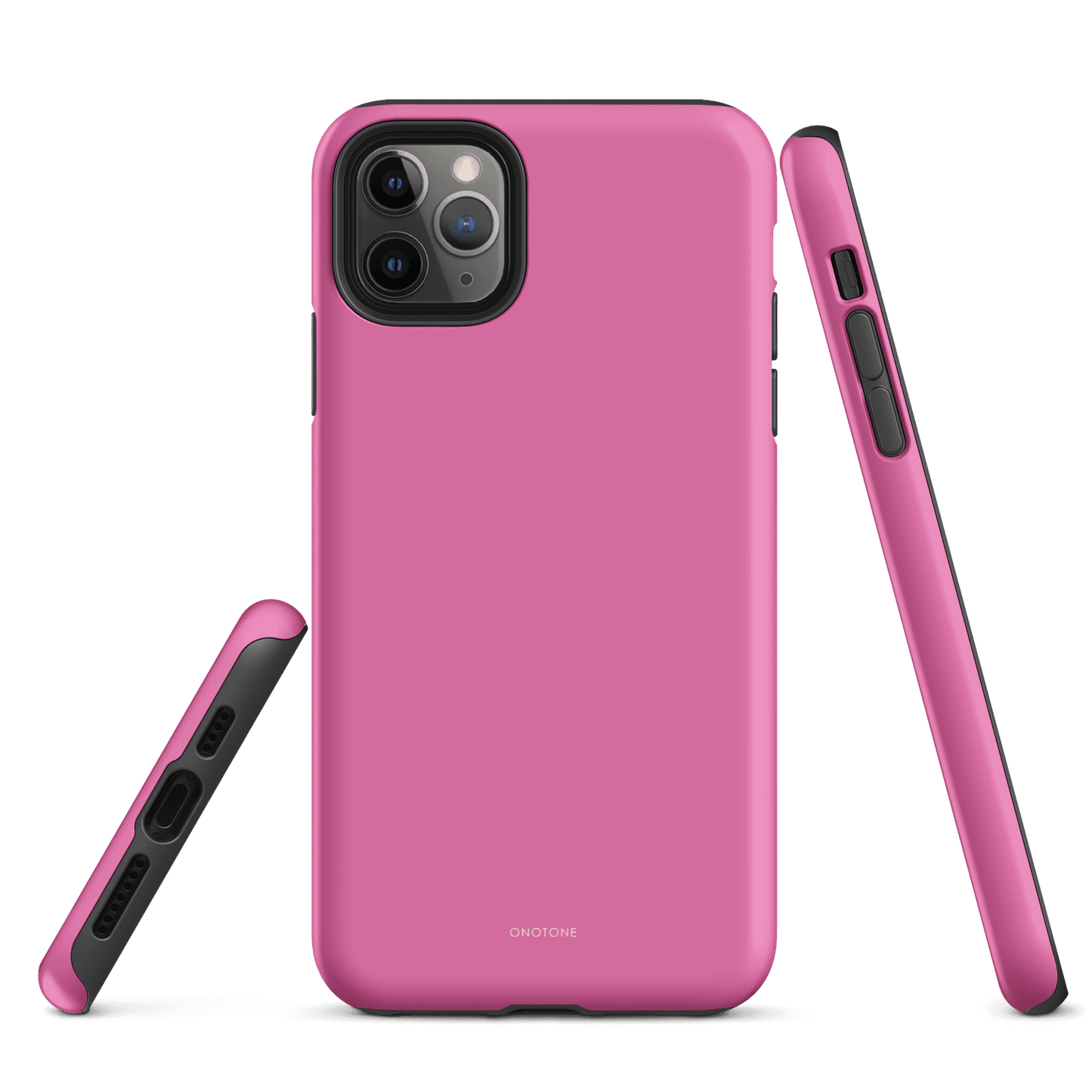 Solid Color pink iPhone® Case - Pantone® 218