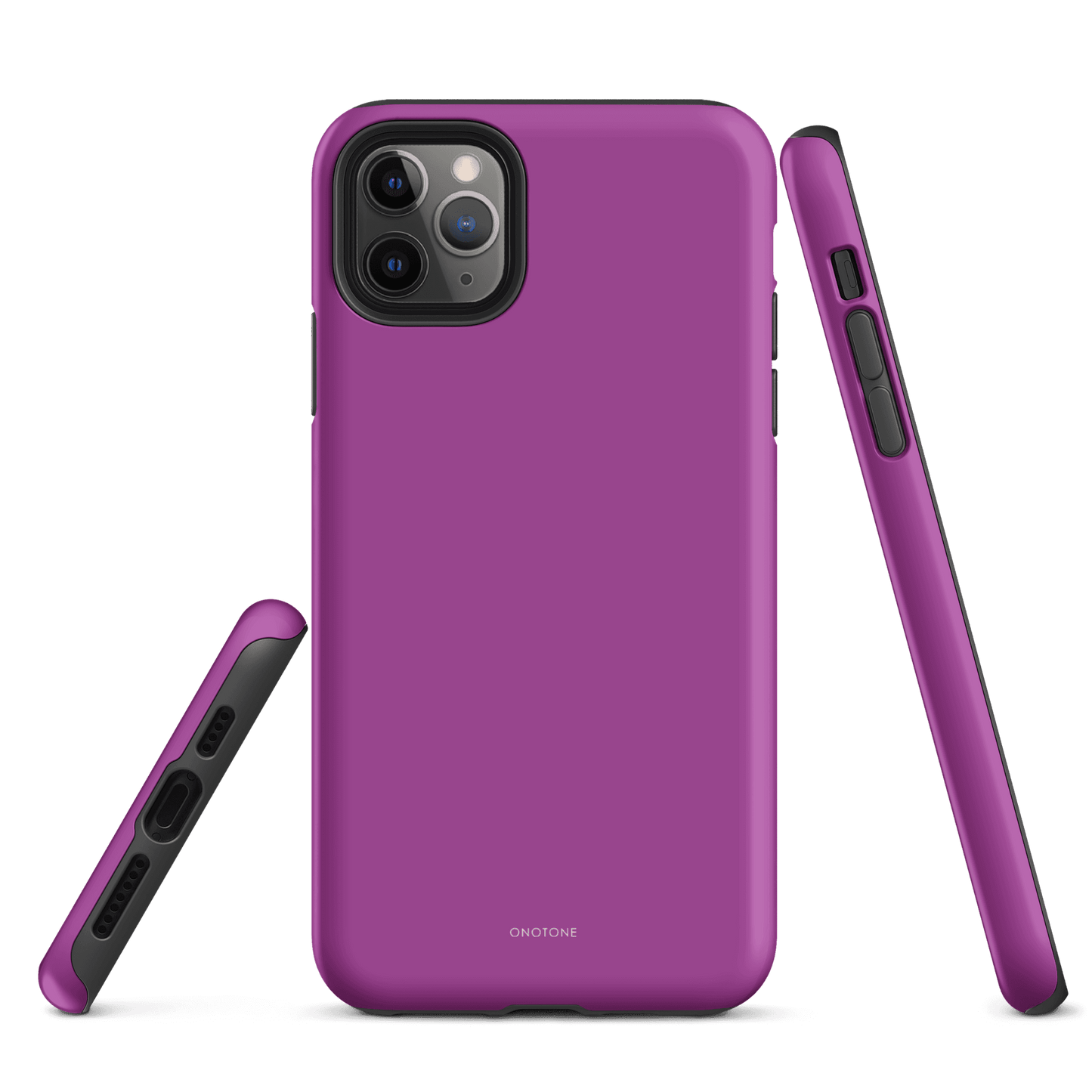 Solid Color purple iPhone® Case - Pantone® 253