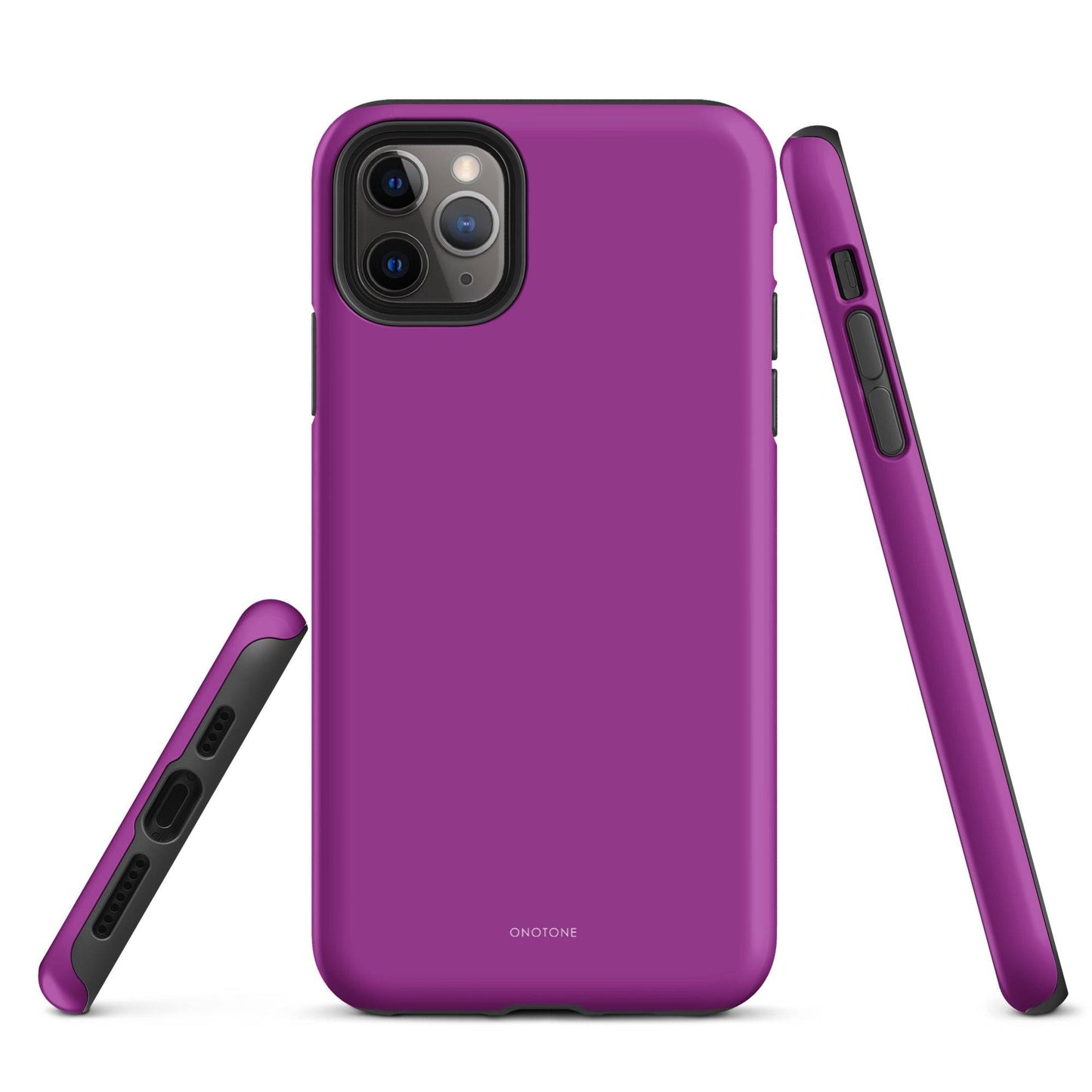 Solid Color purple iPhone® Case - Pantone® 254