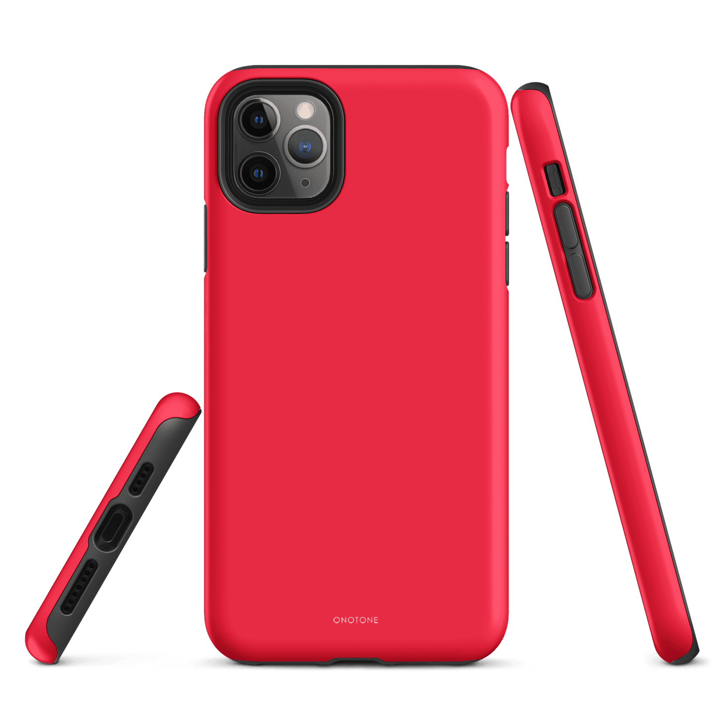Neon Red iPhone Case