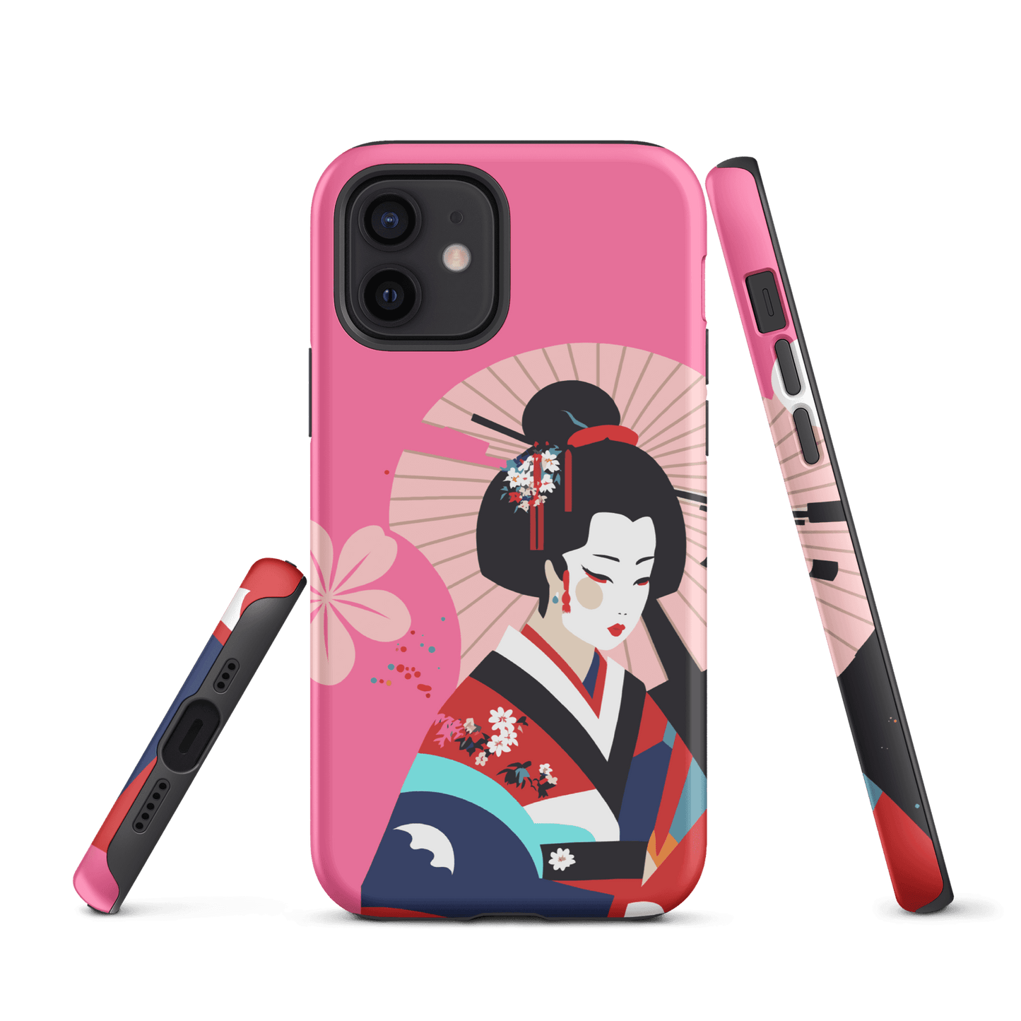 Dual Layer geisha modern iPhone® Case ( MD-2121)