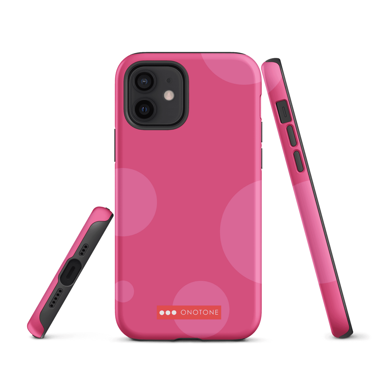 Dual Layer pink modern iPhone® Case ( MD-1729)