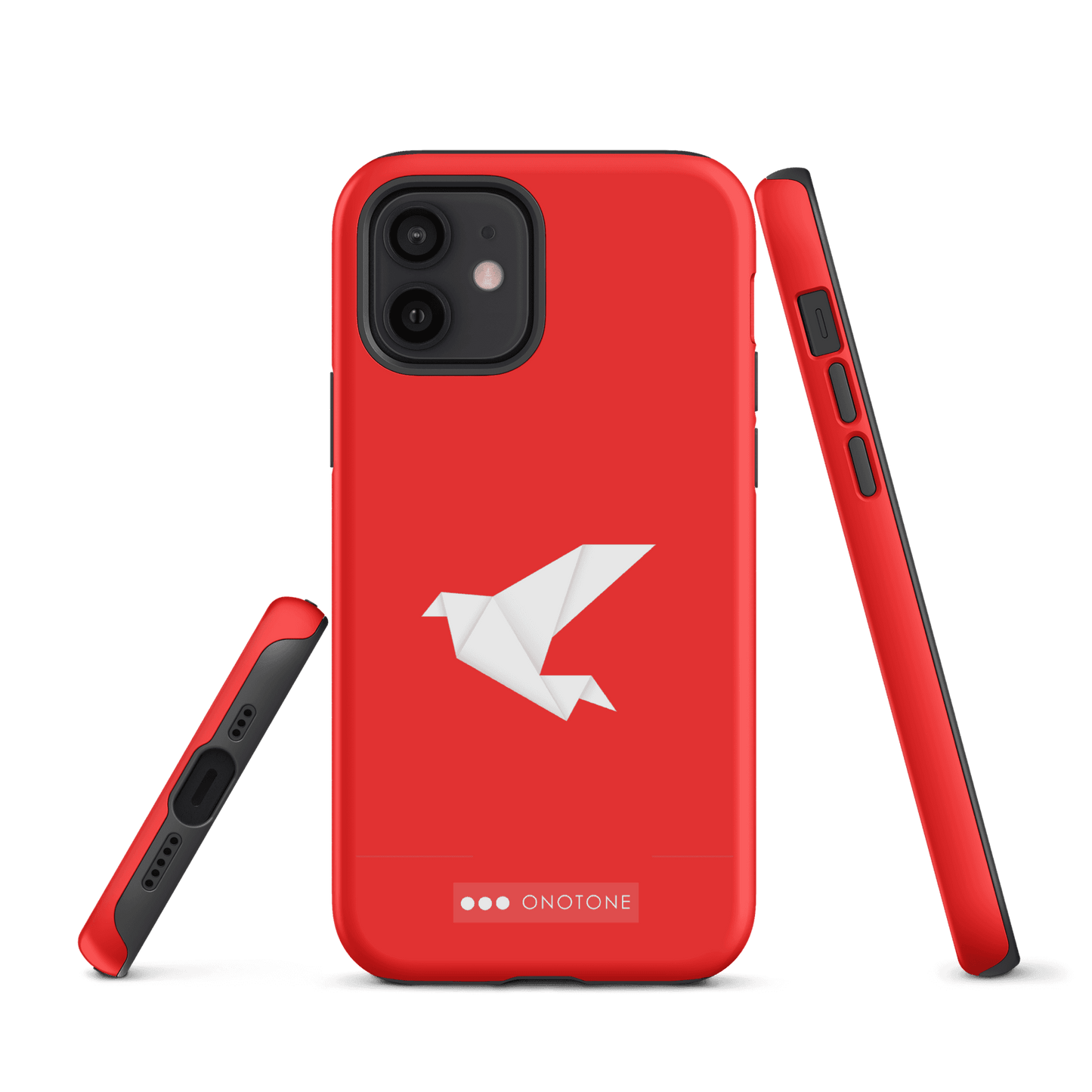 Dual Layer red modern iPhone® Case ( MD-1449)