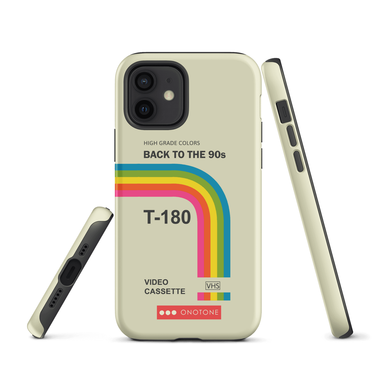 Dual Layer back to 90s VHS modern iPhone® Case ( MD-1281)
