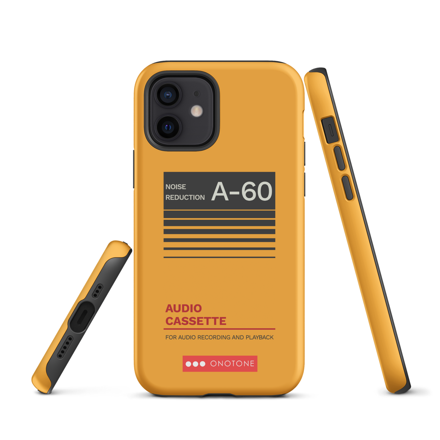 Dual Layer audio casette modern iPhone® Case