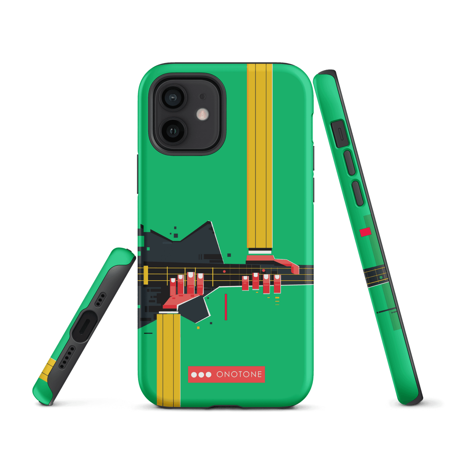 Dual Layer green modern iPhone® Case ( MD-1057)