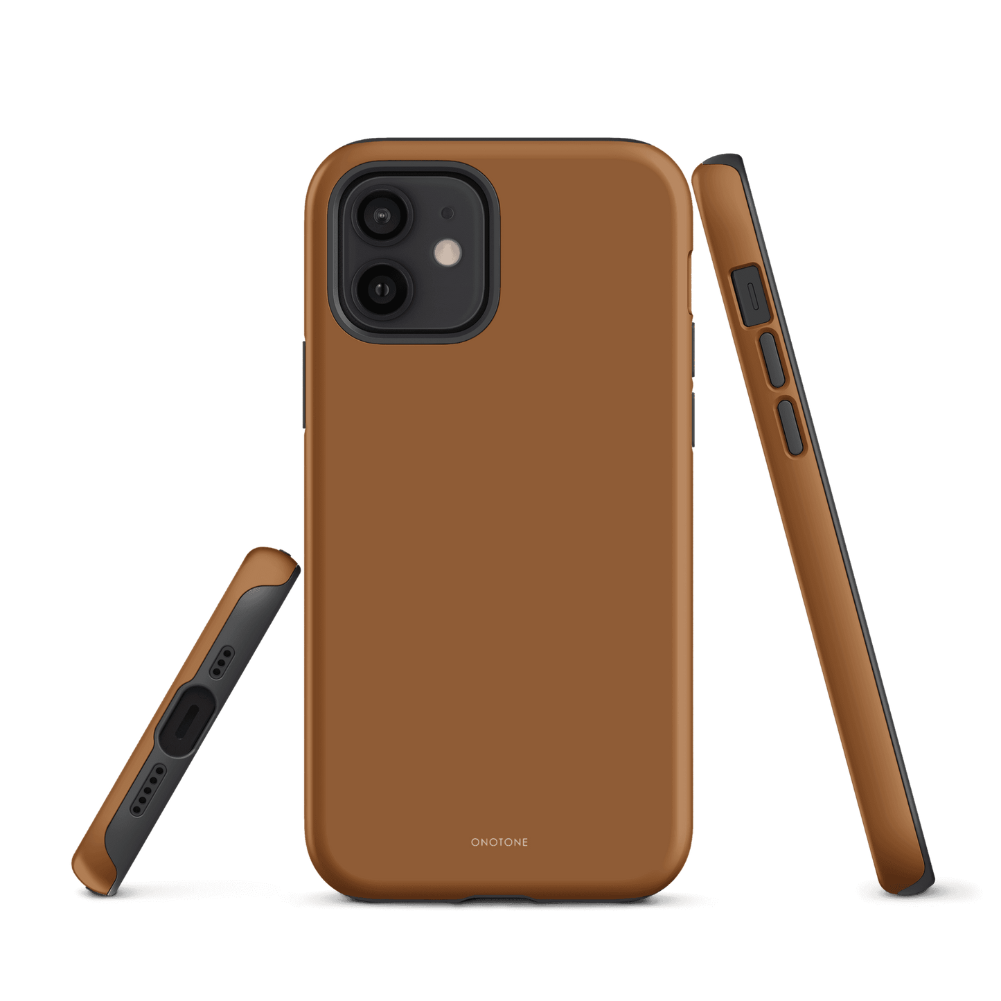 Solid Color brown iPhone® Case - Pantone® 154