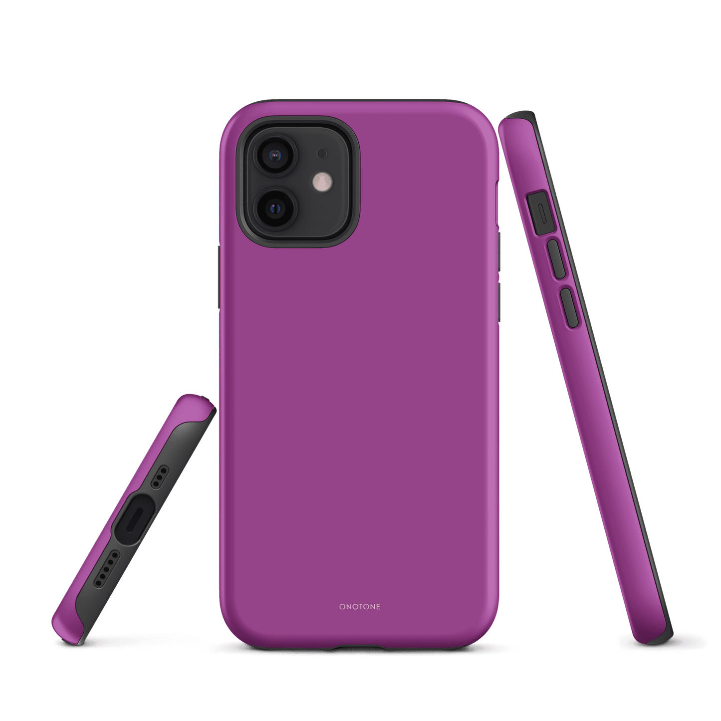 Solid Color purple iPhone® Case - Pantone® 253