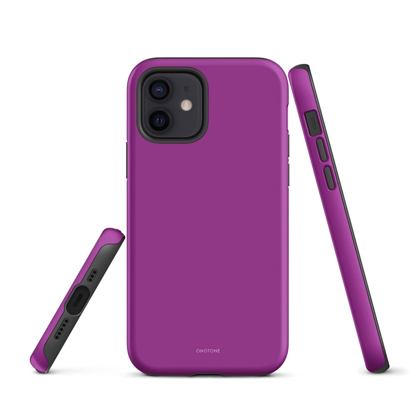 Solid Color purple iPhone® Case - Pantone® 254