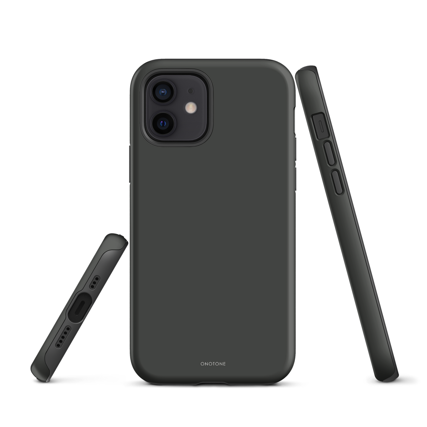 GRAY MINIMALIST IPHONE® CASE - PANTONE® 447