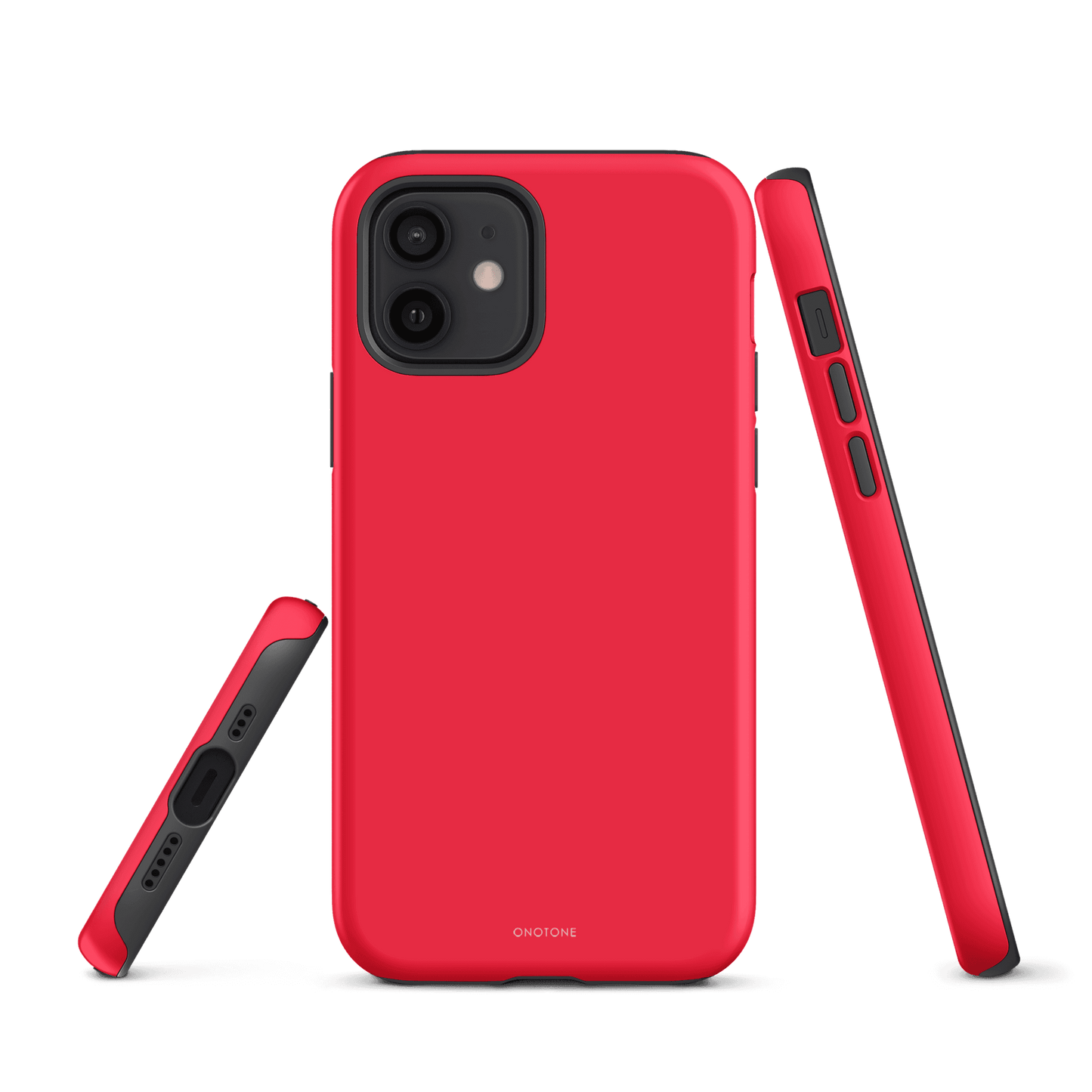 Neon Red iPhone Case