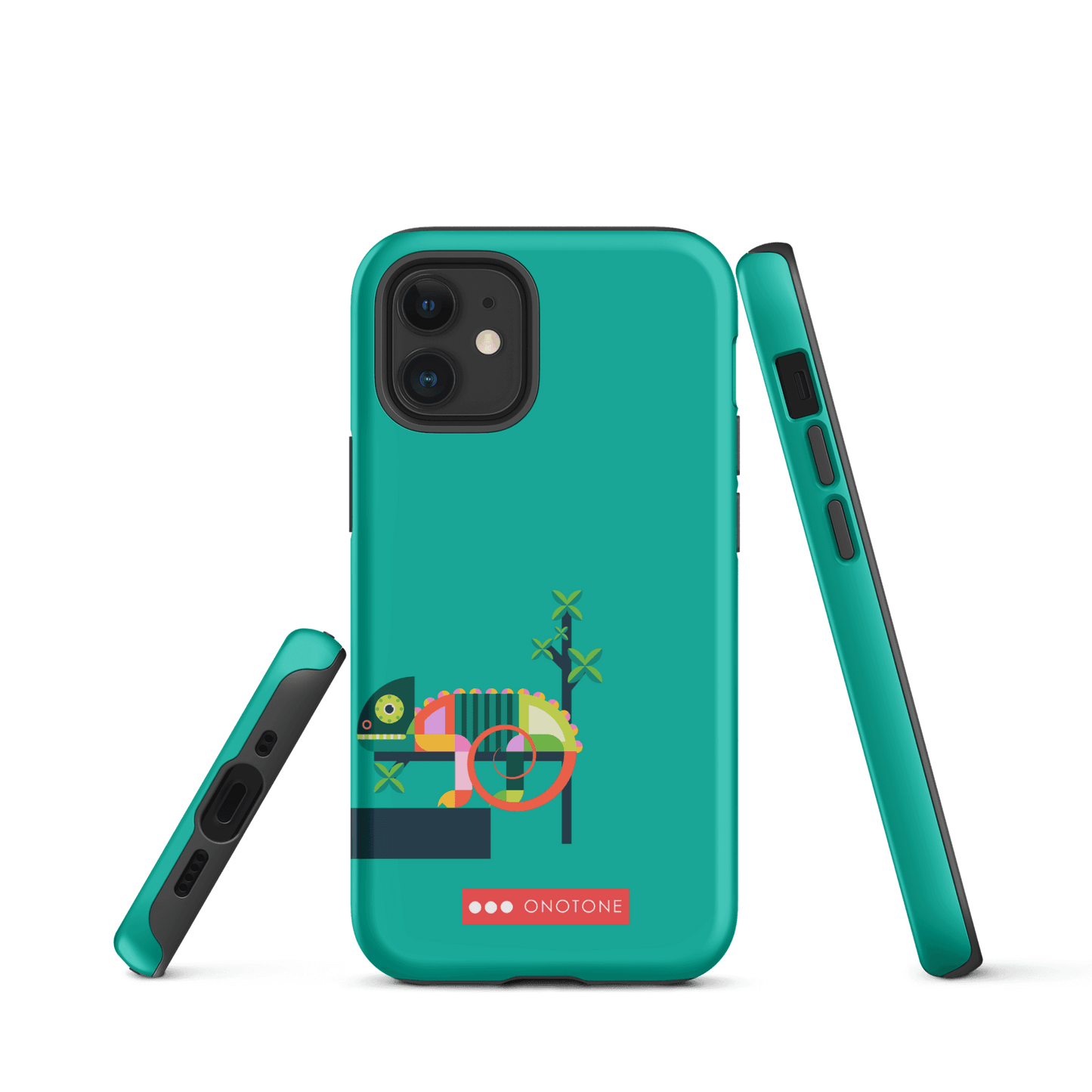 Dual Layer green modern iPhone® Case ( MD-2569)