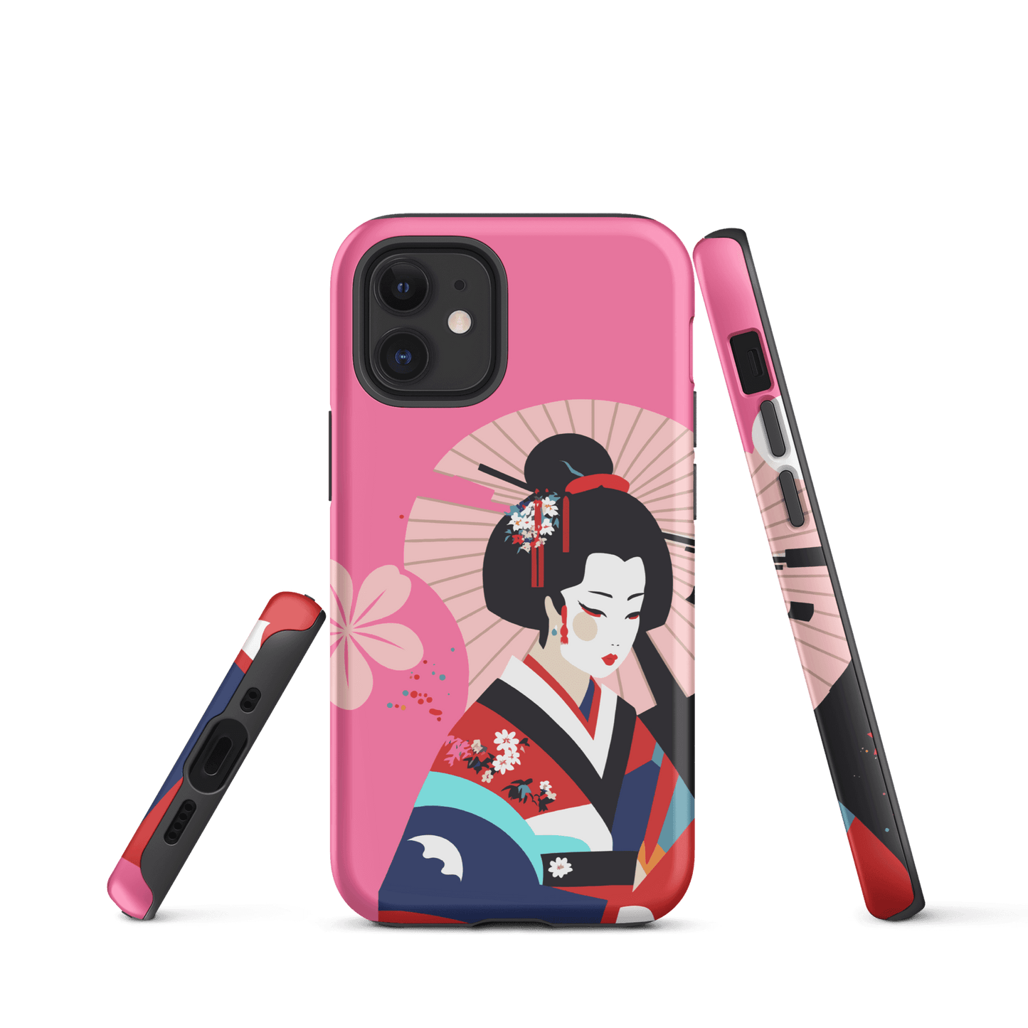 Dual Layer geisha modern iPhone® Case ( MD-2121)