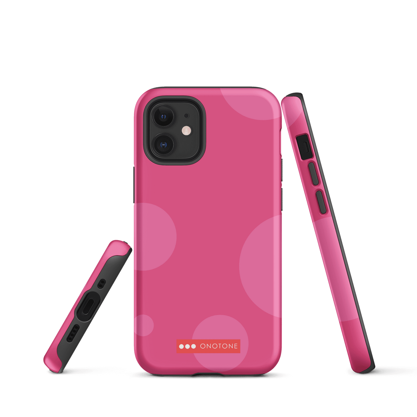 Dual Layer pink modern iPhone® Case ( MD-1729)