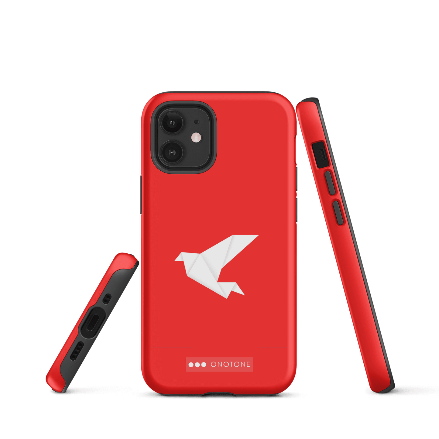 Dual Layer red modern iPhone® Case ( MD-1449)