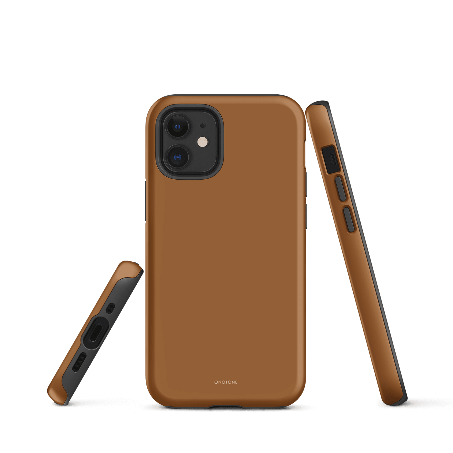 Solid Color brown iPhone® Case - Pantone® 154