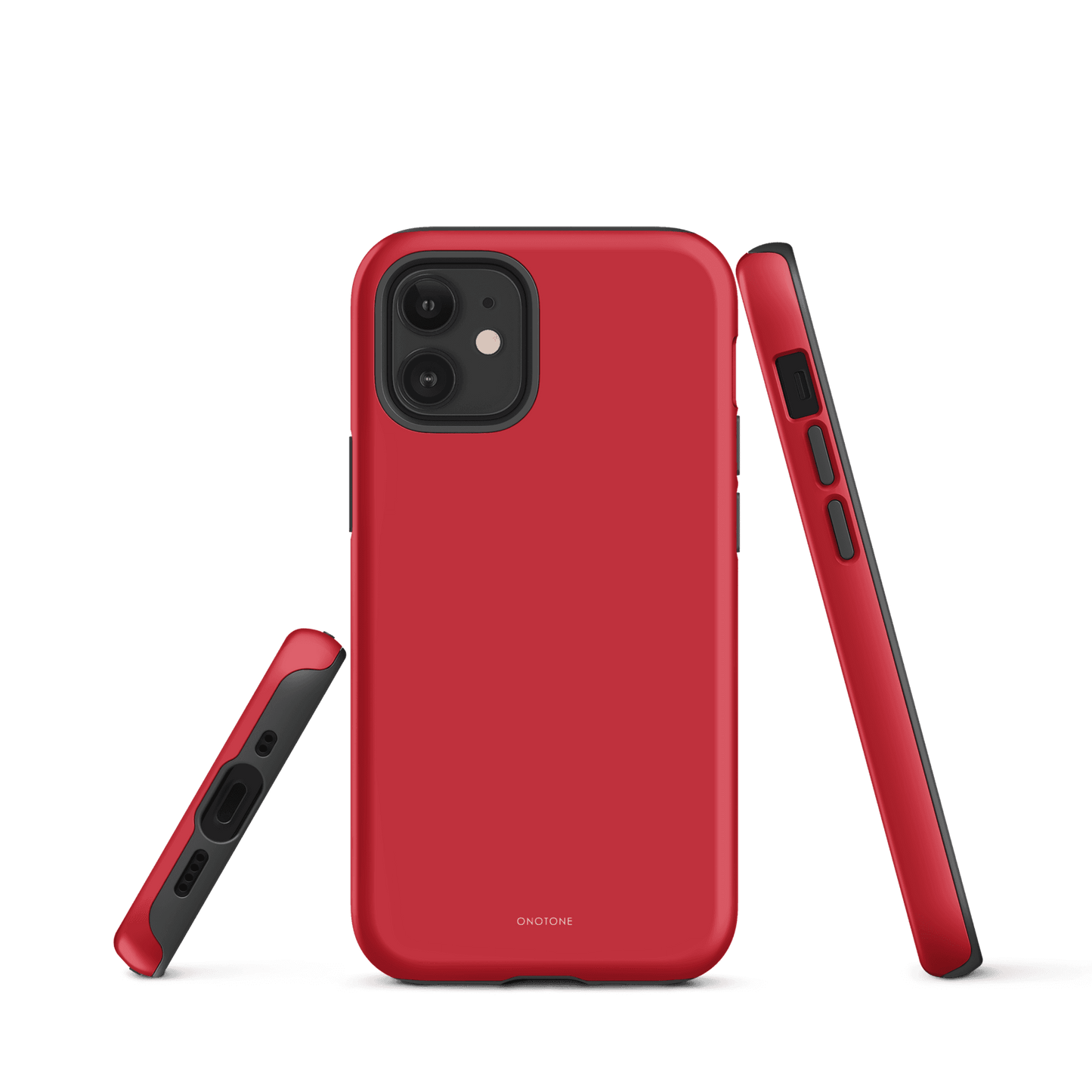 Solid Color red iPhone® Case - Pantone® 186