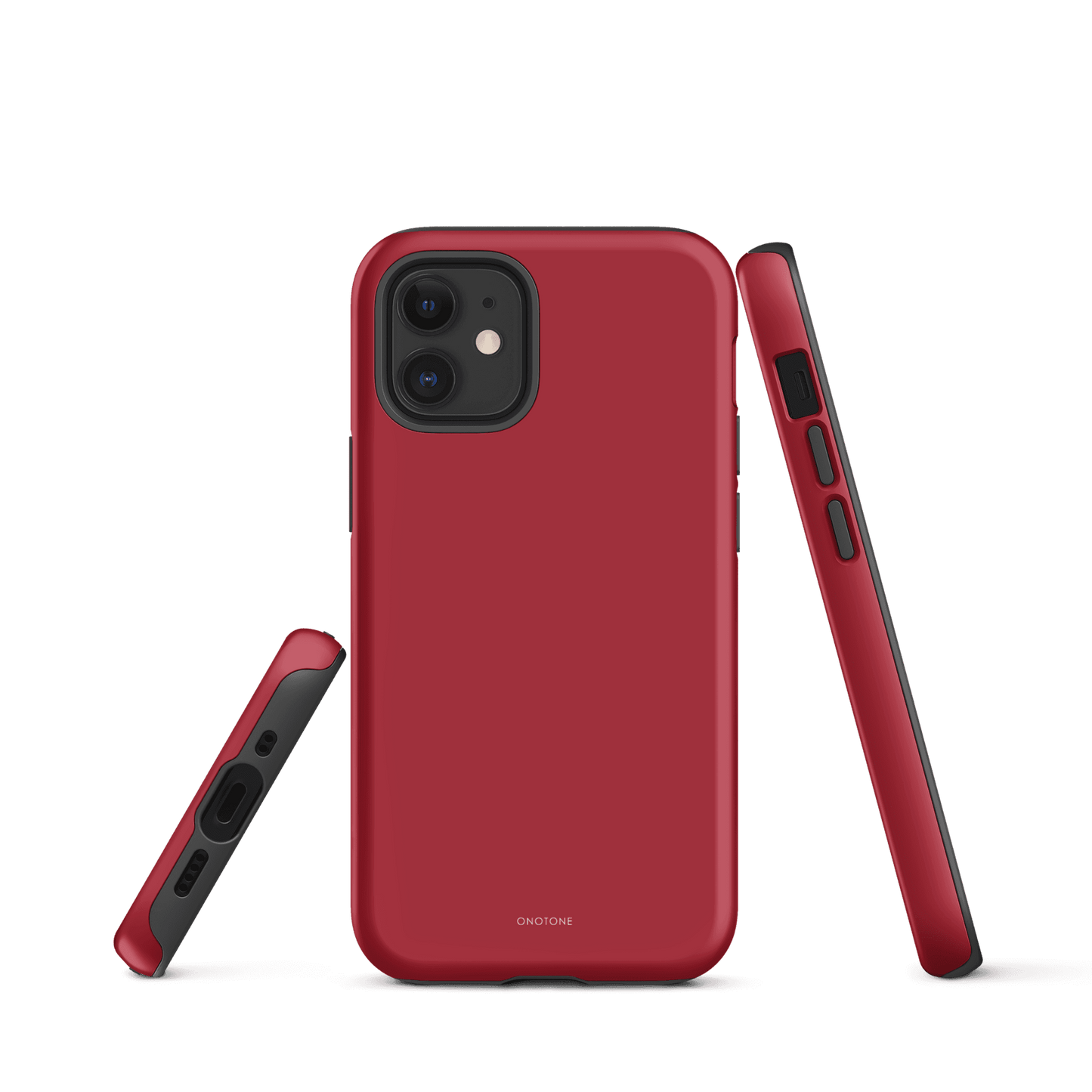 Solid Color red iPhone® Case - Pantone® 187