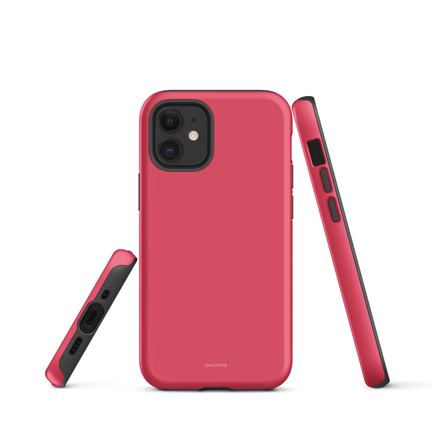 Solid Color red iPhone® Case - Pantone® 198