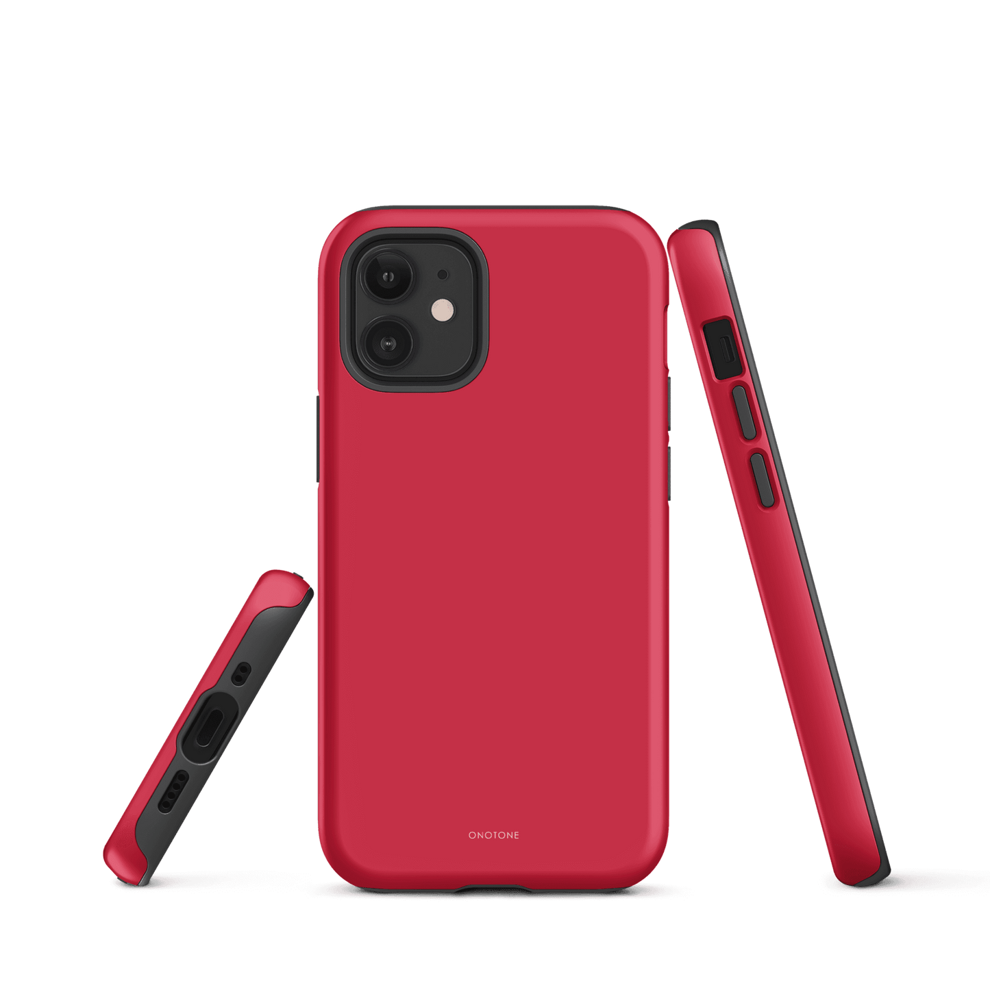 Solid Color red iPhone® Case - Pantone® 207