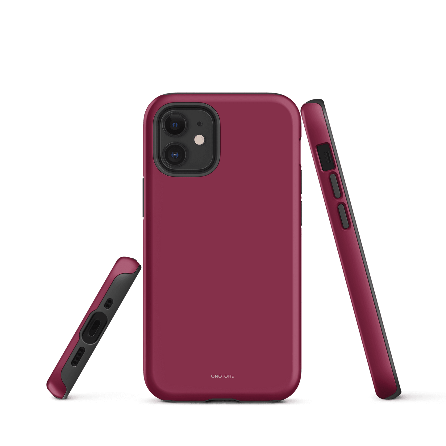 Solid Color red iPhone® Case - Pantone® 208