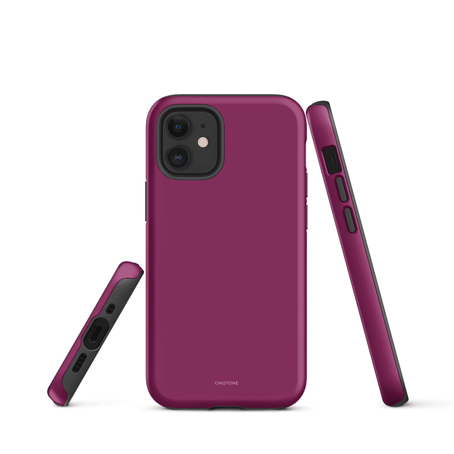 Solid Color purple iPhone® Case - Pantone® 235