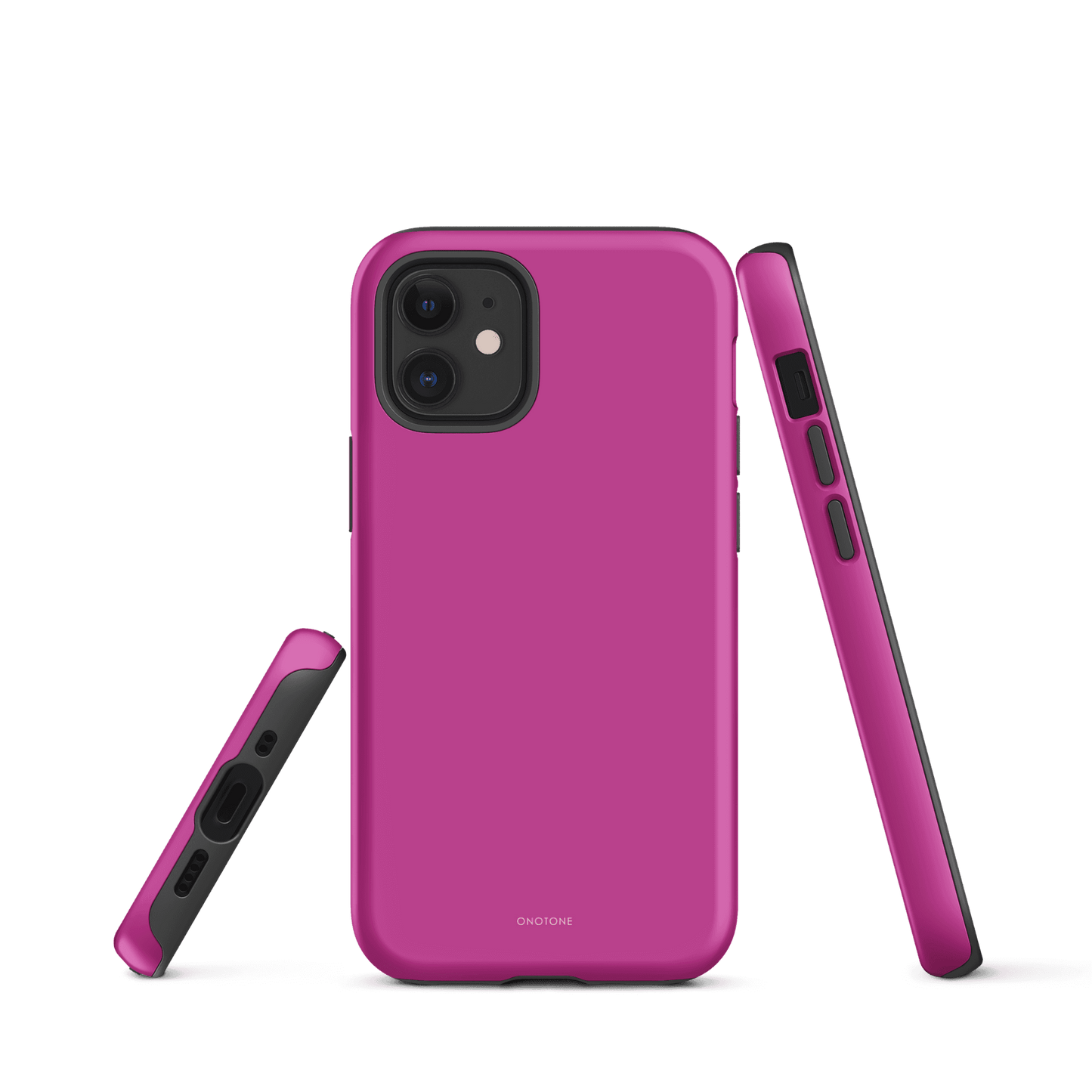 Solid Color pink iPhone® Case - Pantone® 240