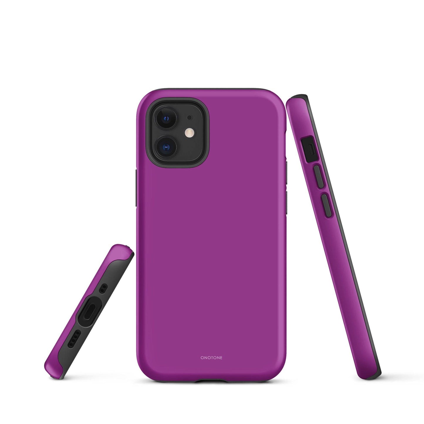 Solid Color purple iPhone® Case - Pantone® 254