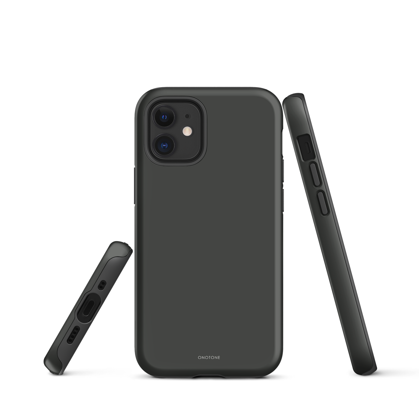 GRAY MINIMALIST IPHONE® CASE - PANTONE® 447