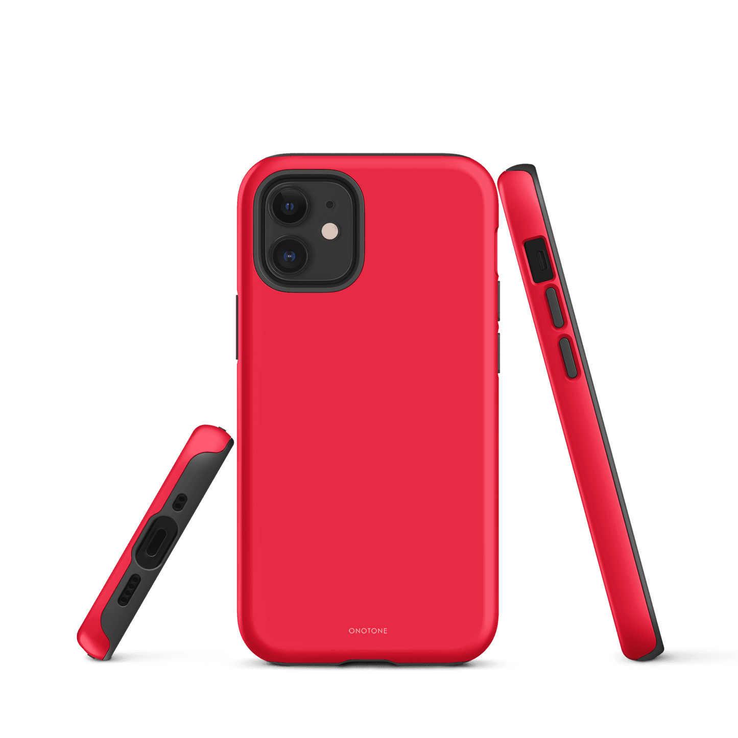 Neon Red iPhone Case
