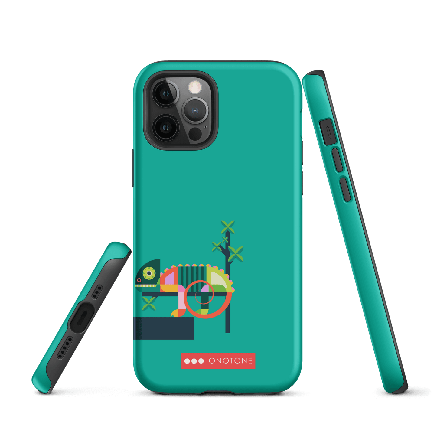 Dual Layer green modern iPhone® Case ( MD-2569)