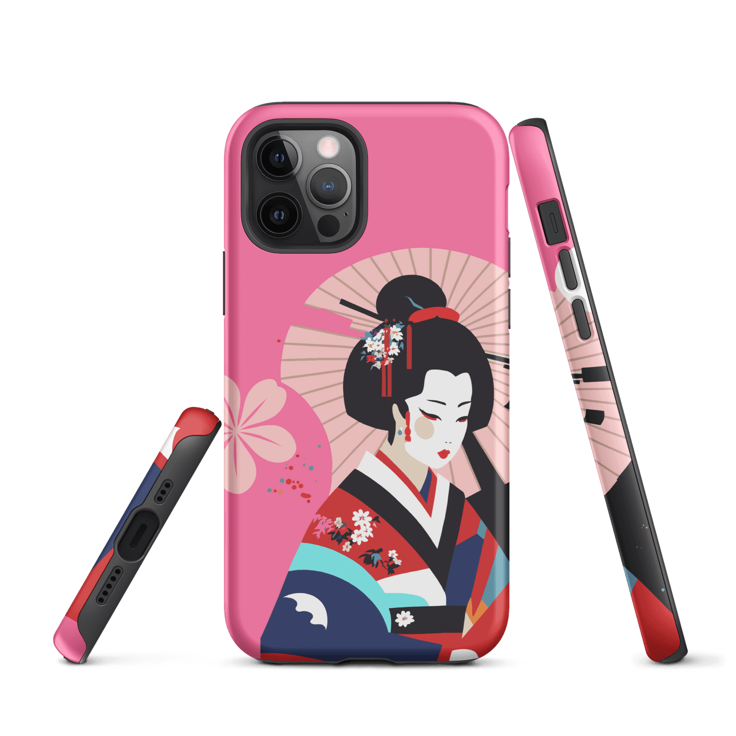 Dual Layer geisha modern iPhone® Case ( MD-2121)