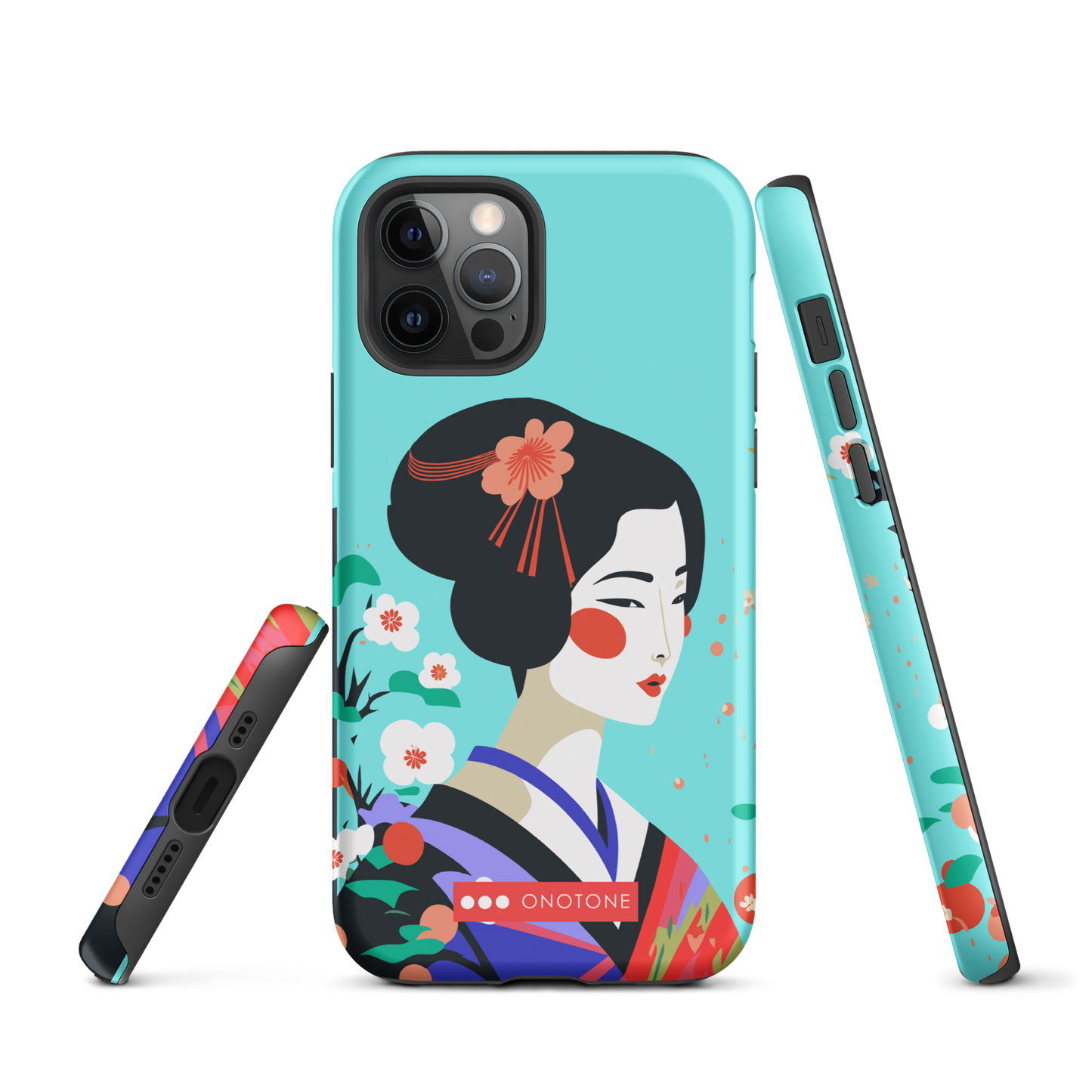 Dual Layer geisha modern iPhone® Case