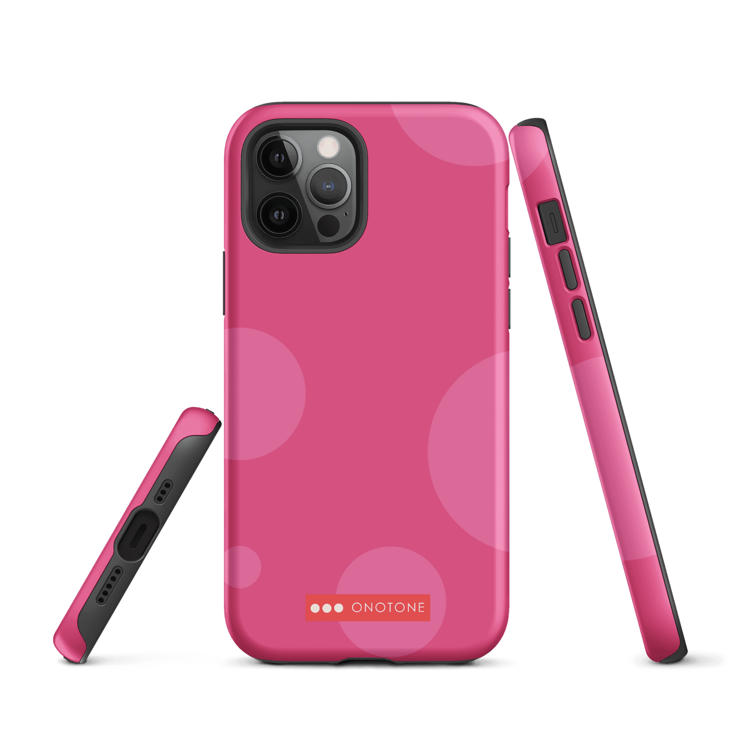 Dual Layer pink modern iPhone® Case ( MD-1729)