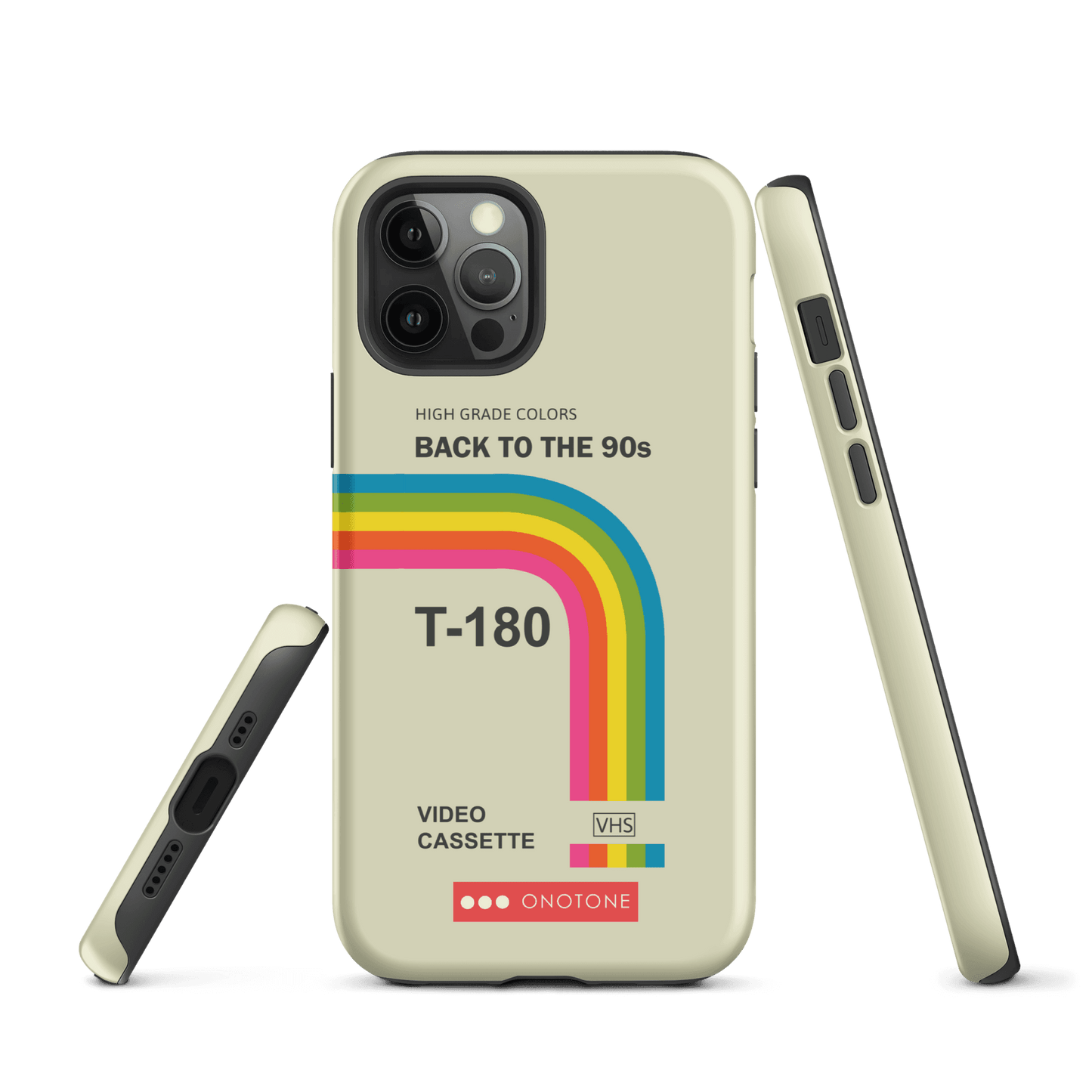 Dual Layer back to 90s VHS modern iPhone® Case ( MD-1281)