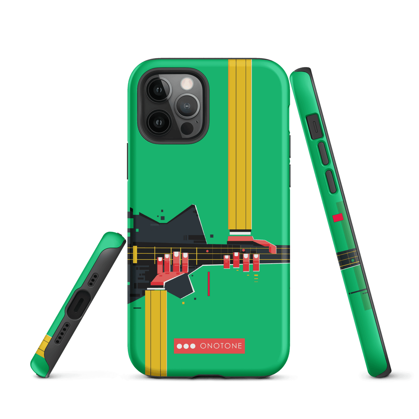 Dual Layer green modern iPhone® Case ( MD-1057)