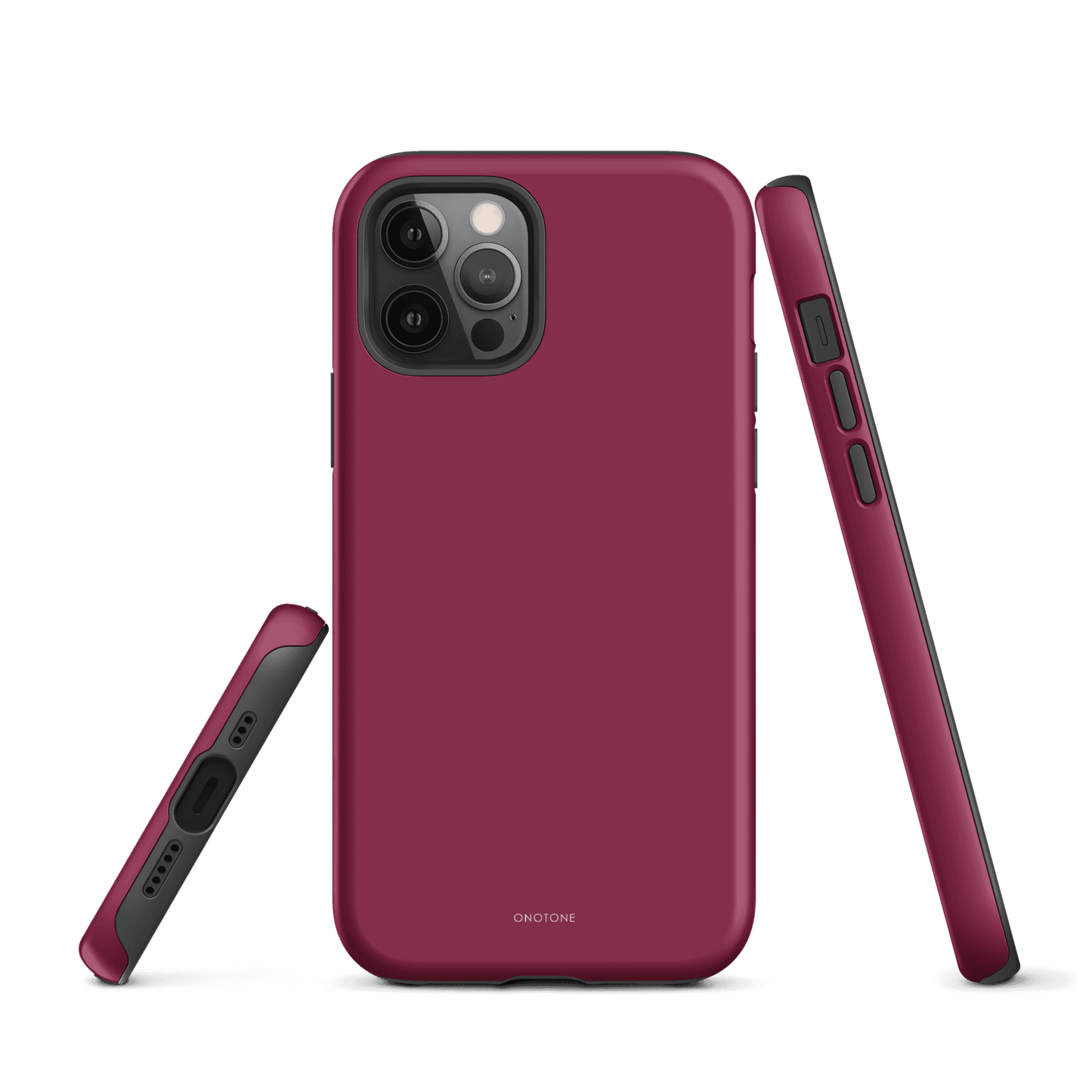 Solid Color red iPhone® Case - Pantone® 208
