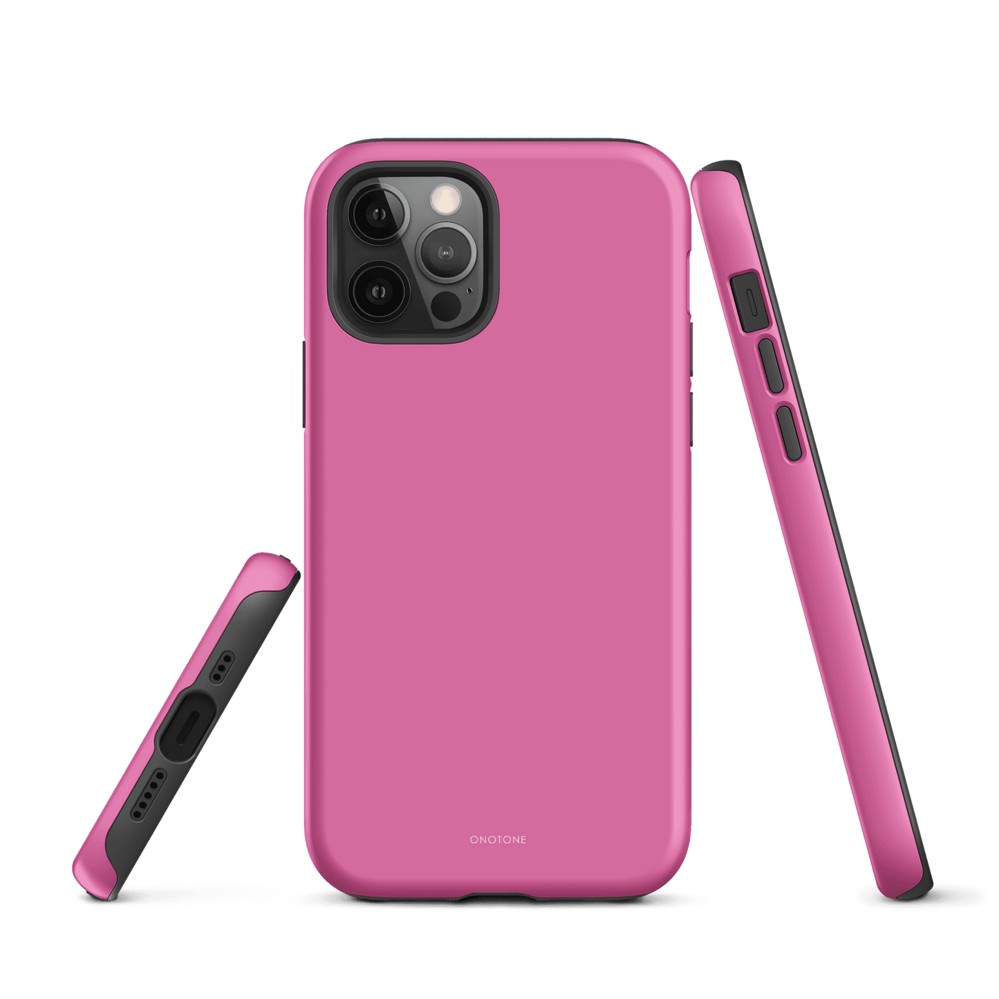 Solid Color pink iPhone® Case - Pantone® 218