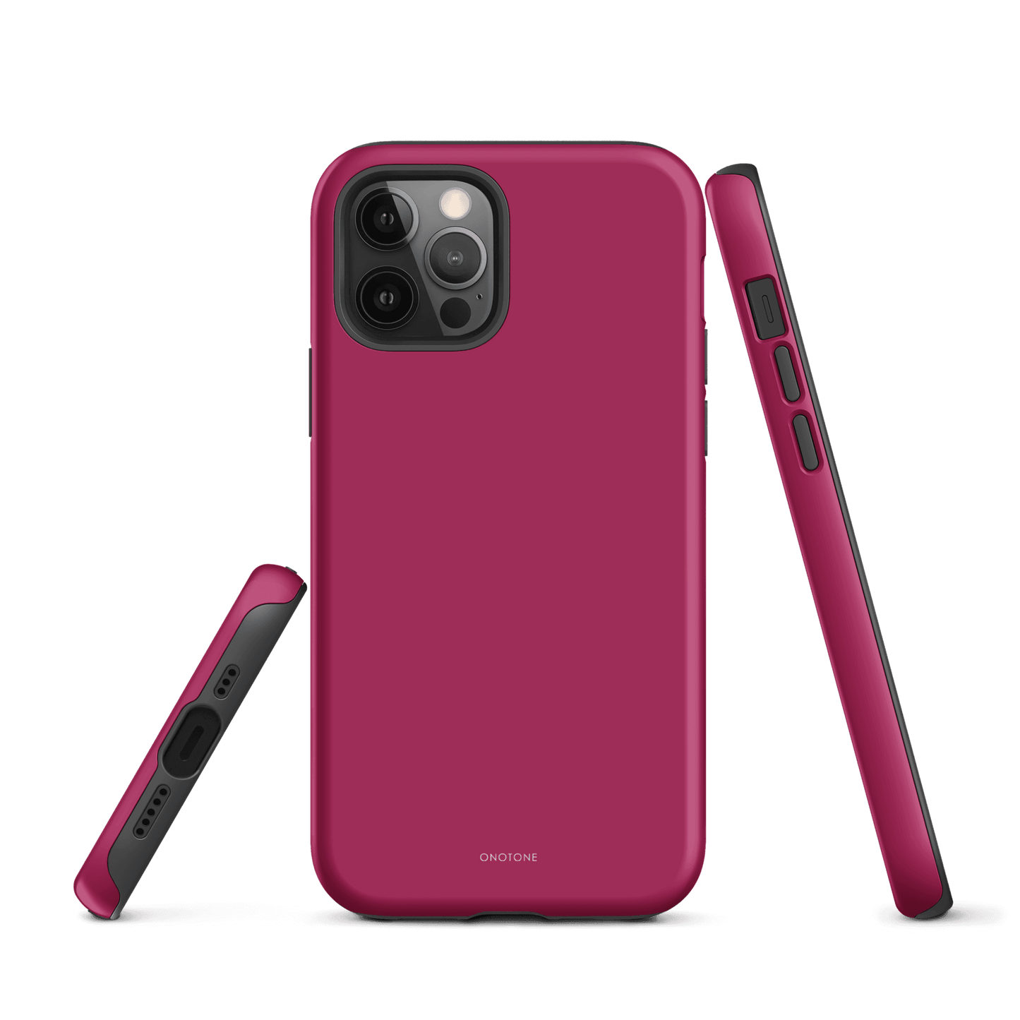 Solid Color pink iPhone® Case - Pantone® 220