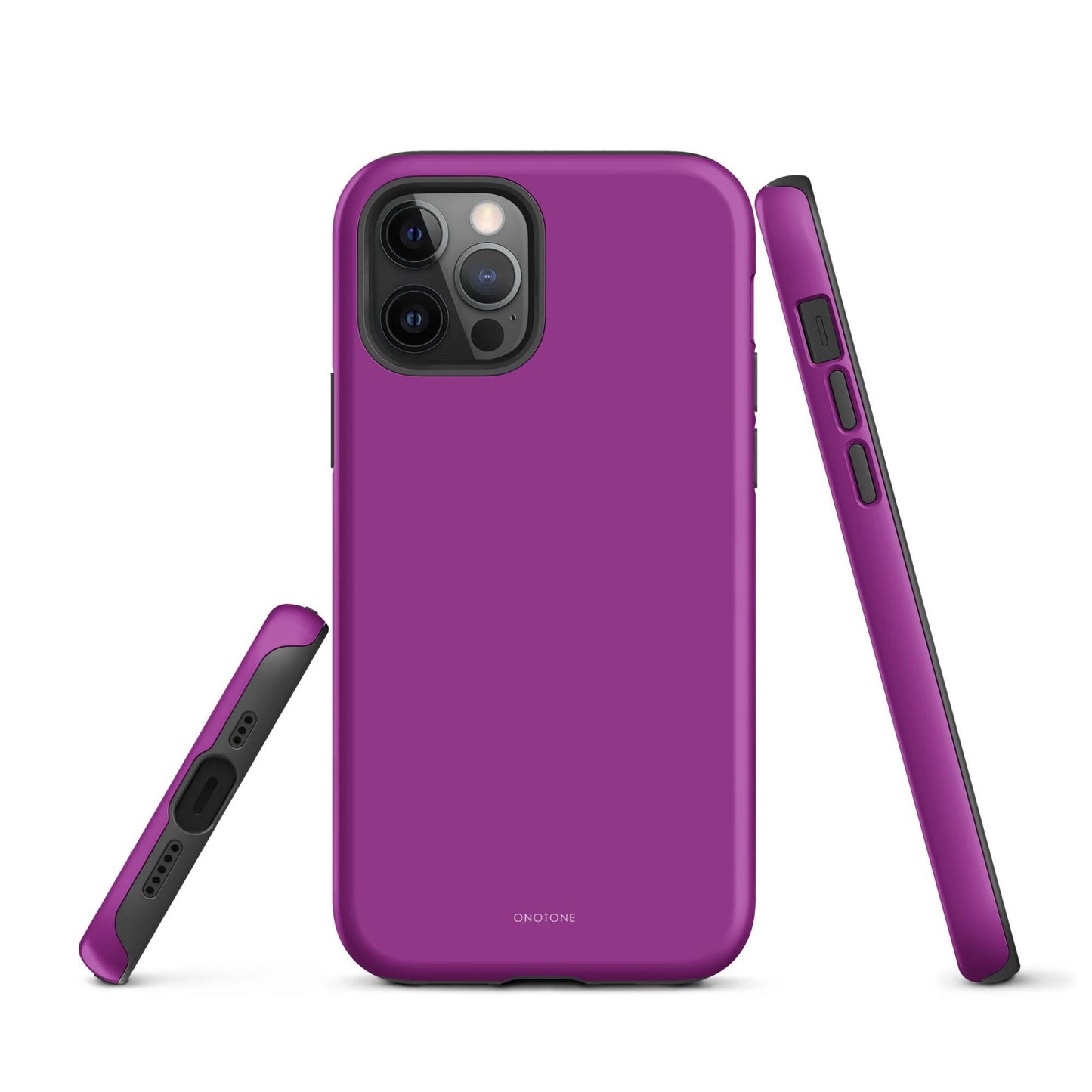 Solid Color purple iPhone® Case - Pantone® 254