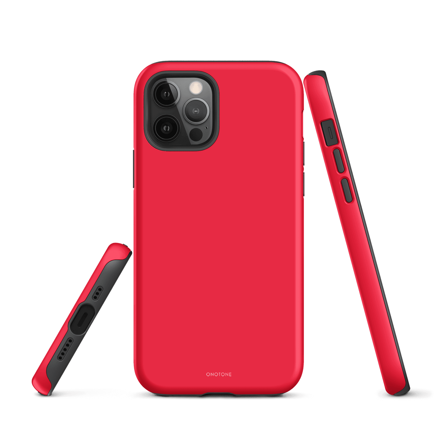 Neon Red iPhone Case
