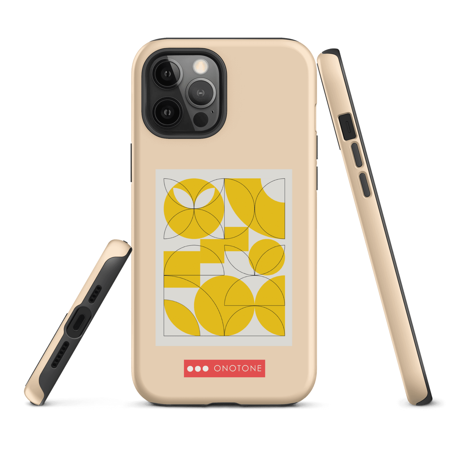 Dual Layer Bauhaus modern iPhone® Case ( MD-3073)